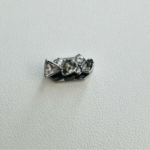 Keep Collective Silver Crystal Cluster Charm